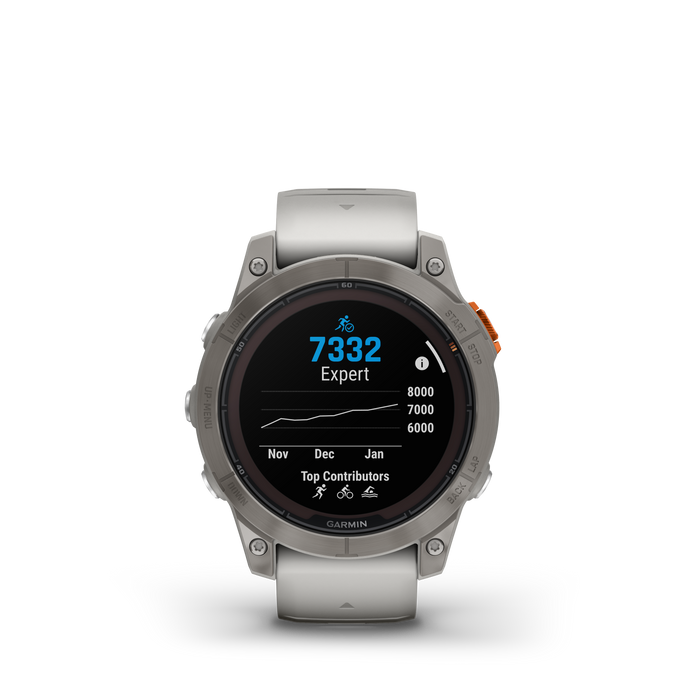 Garmin Fenix® 7 Pro Montre Gps Intelligente - Suivi De La Sante Avec Chargement Solaire, 47 Mm - Titane