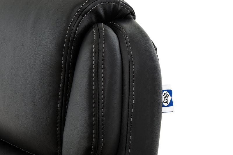 Chaise de bureau réglable Ferdi de Sealy de 29,75 po - noire