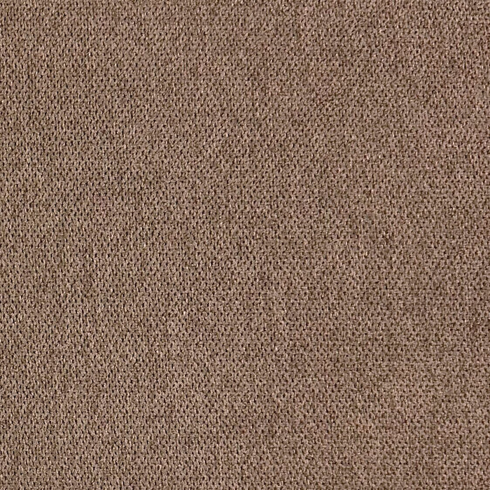 Causeuse Fiona de 58 po fabriquée au Canada en tissu de chenille avec accoudoirs rectilignes - brun moka