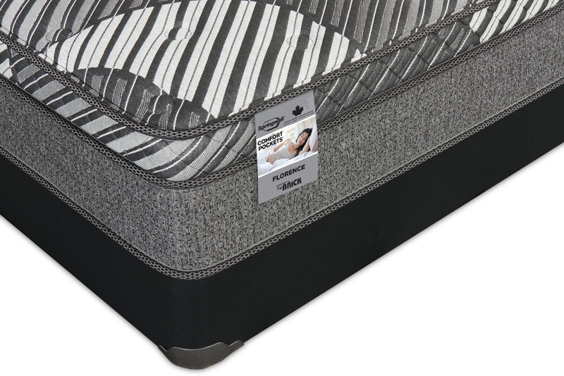 Ensemble matelas semi-ferme à Euro-plateau Florence de Springwall pour lit double
