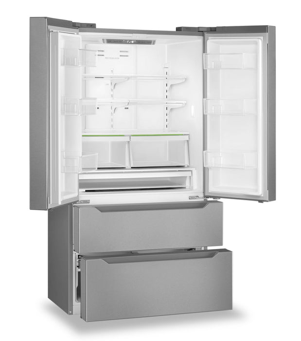 Réfrigérateur Smeg de 22,46 pi3 à portes françaises - FQ55UFX