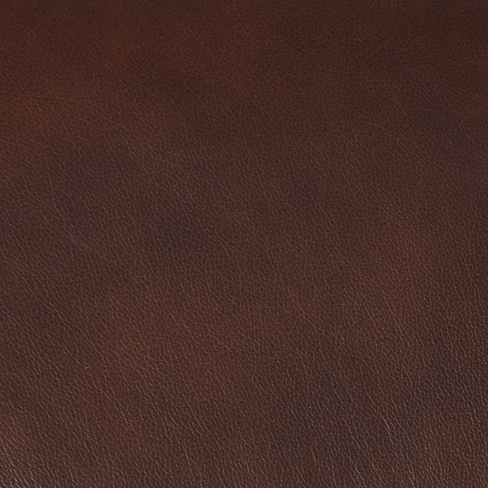 Sofa à inclinaison électrique Franco de 89 po en cuir véritable avec position zéro gravité et ports USB - brun