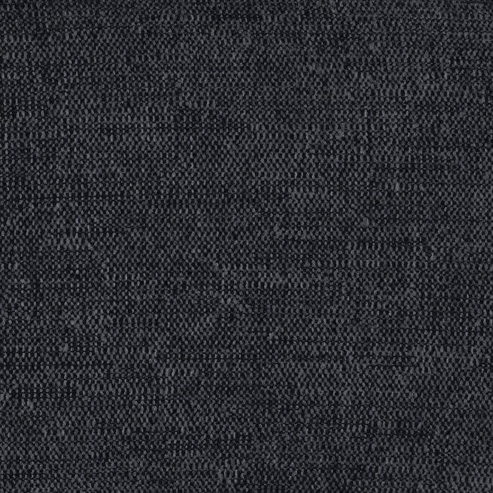 Fauteuil modulaire en coin Fusion de 41,73 po en tissu de chenille gris anthracite avec coussin de dossier amovible en duvet et plumes
