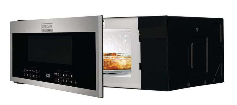 Four à micro-ondes à hotte intégrée Frigidaire Gallery de 1,2 pi³ avec conception à profil bas et cuisson par capteur - acier inoxydable Smudge-ProofMD - GMOS1266AF