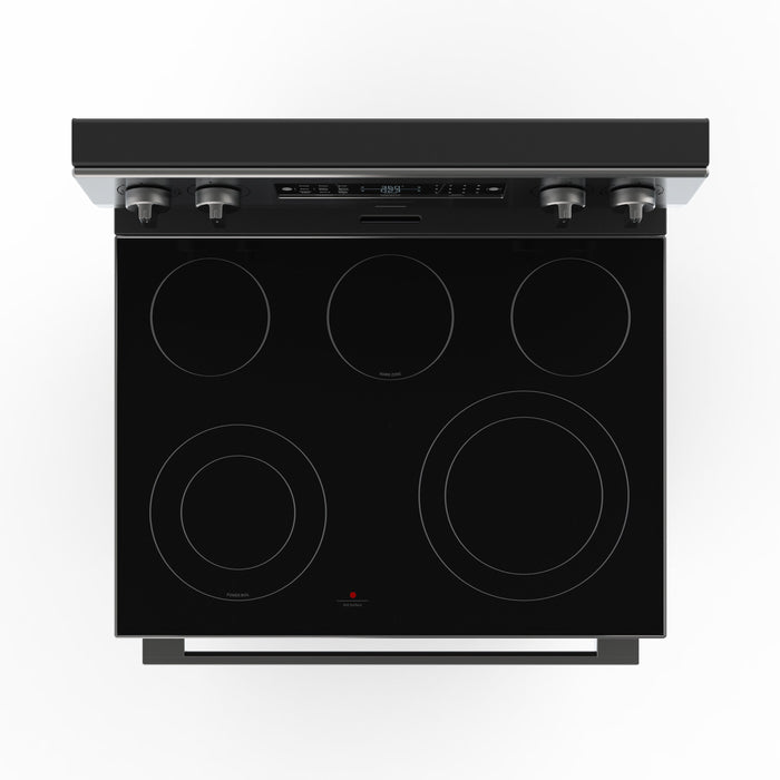 Cuisinière électrique Hisense de 5,8 pi3 et de 30 po à 5 éléments avec convection véritable - acier inoxydable - HBE3502CAS