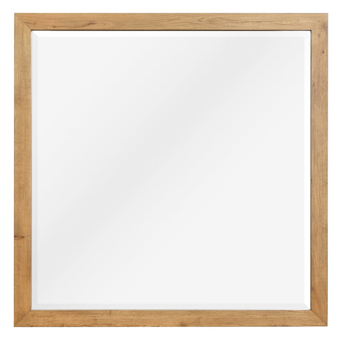 Miroir de commode de chambre à coucher Henri de Scott Living - brun
