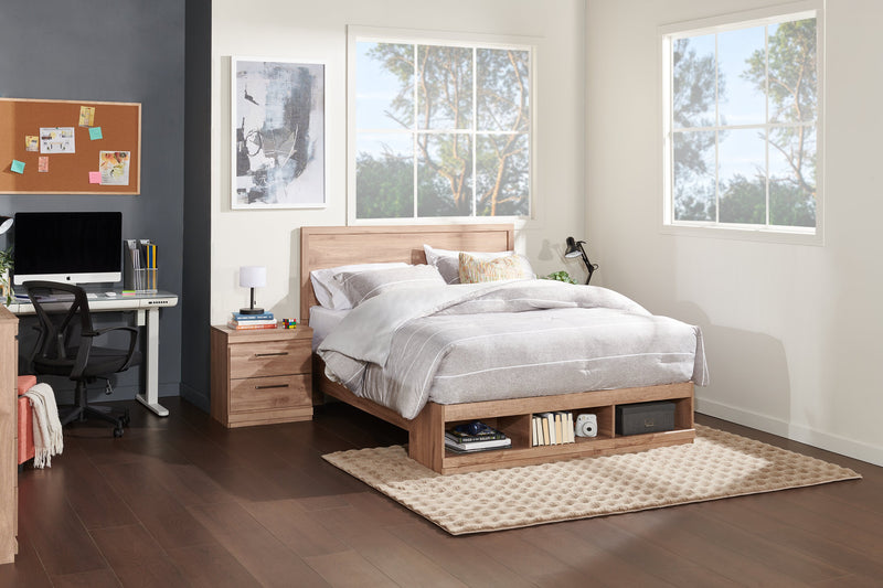 Œuvre d’art encadrée au fini lin « Abstract I » - 26 po x 38 po