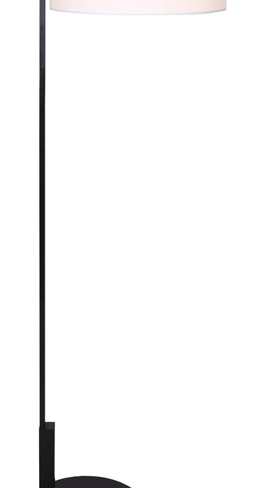 Ensemble 2 lampes Jax de Kort & Co. noir mat et doré avec recharge USB, 1 lampe à pied et 1 lampe de table