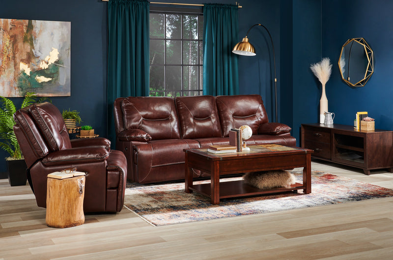 Table d'appoint Jordy de 15 po en imitation de bois - naturelle