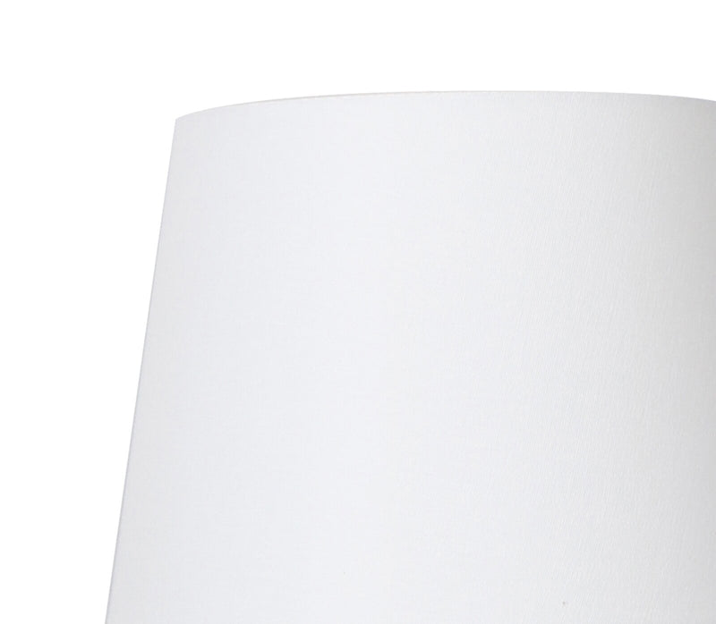 Lampe à pied Joss de Kort & Co. de 61 po acier brossé avec recharge USB et table d’appoint intégrée