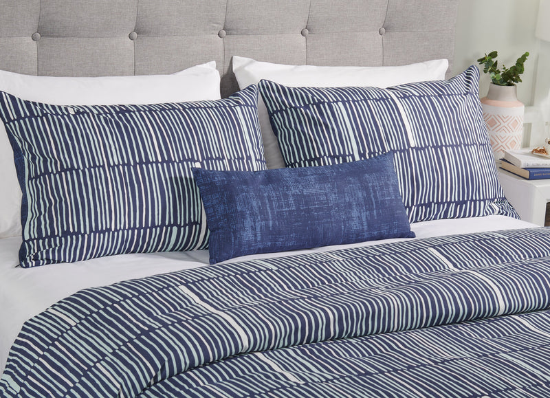 Ensemble d'édredon Lines 4 pièces de Kort & Co. pour grand lit