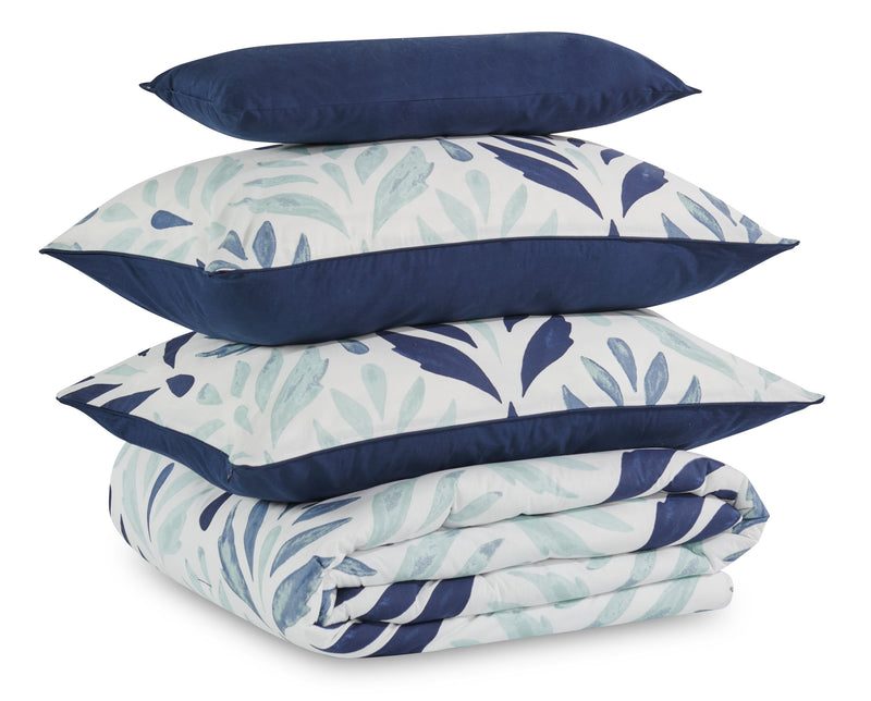 Ensemble d'édredon Medallion 4 pièces de Kort & Co. pour grand lit