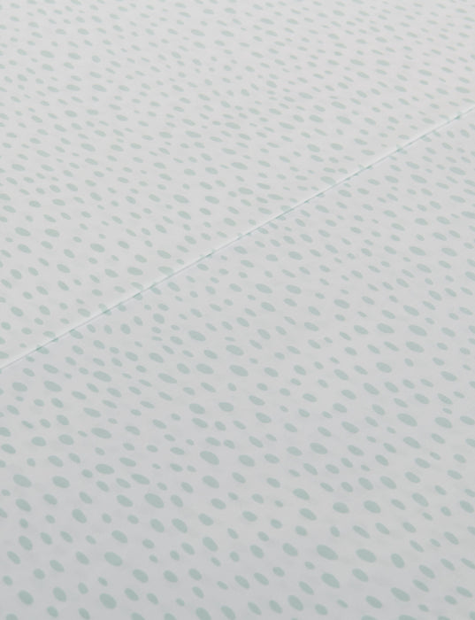 Ensemble de draps Mark 4 pièces de Kort & Co. pour très grand lit - bleu et blanc