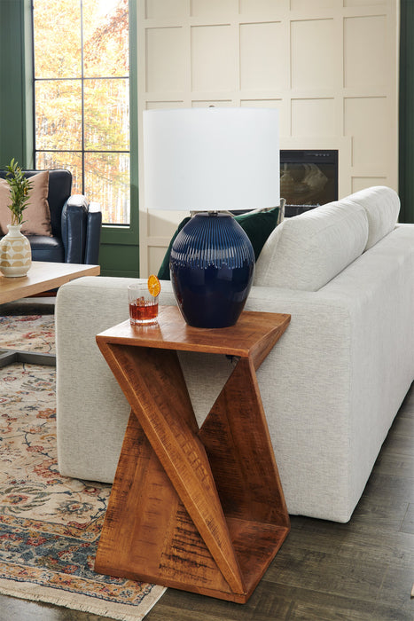 Table d'appoint Kelso de 16 po - naturelle