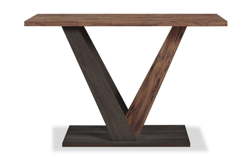 Table de salon moderne Kinsley de 47,25 po - bois brun foncé