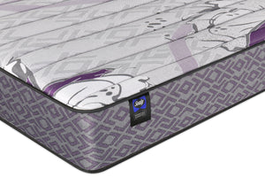 Matelas semi-ferme à plateau régulier Kylie 2.0 de collection Essential de Sealy pour lit simple