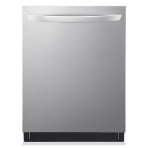 Lave-vaisselle intelligent encastré LG à 46 dBA de 24 po avec commandes sur le dessus et QuadWashMC - acier inoxydable Smudge-ProofMD - LDTS5552S