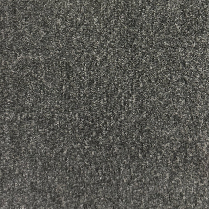 Sofa-lit sectionnel de gauche Legend 3 pièces fabriqué au Canada en tissu de chenille avec fauteuil long de rangement - brun étain