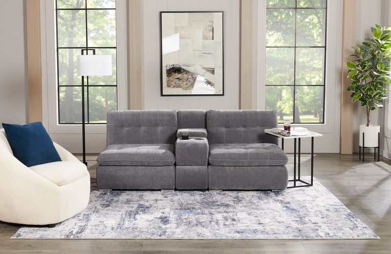 Fauteuil d’appoint courbé Lola de 28,7 po en tissu de chenille bouclé avec coussin de siège amovible - blanc