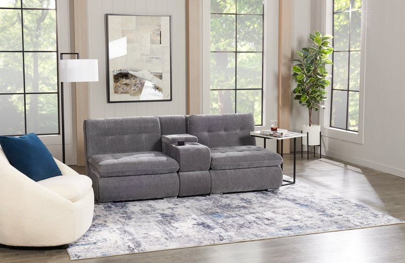 Fauteuil d’appoint courbé Lola de 28,7 po en tissu de chenille bouclé avec coussin de siège amovible - blanc