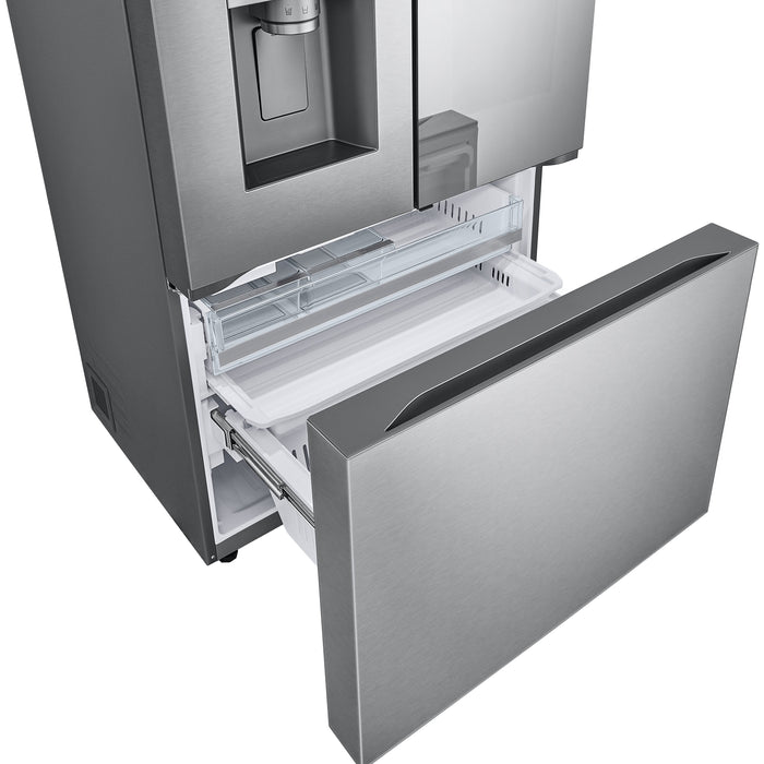 Réfrigérateur LG de 31 pi³ et de 36 po à portes françaises de profondeur standard MAXMC - acier inoxydable Smudge-ProofMD - LRYKS3106S