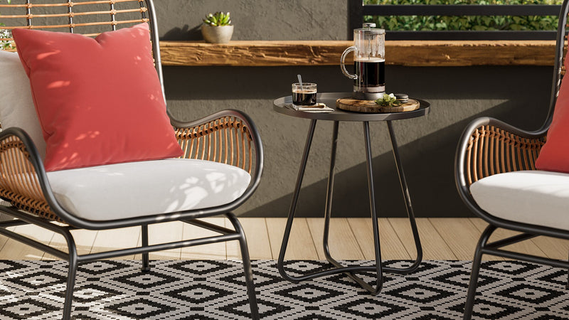 Coin-repas pour la terrasse Maki 3 pièces