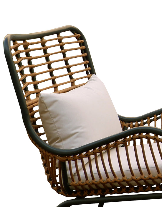 Ensemble de conversation Maki 4 pièces pour la terrasse