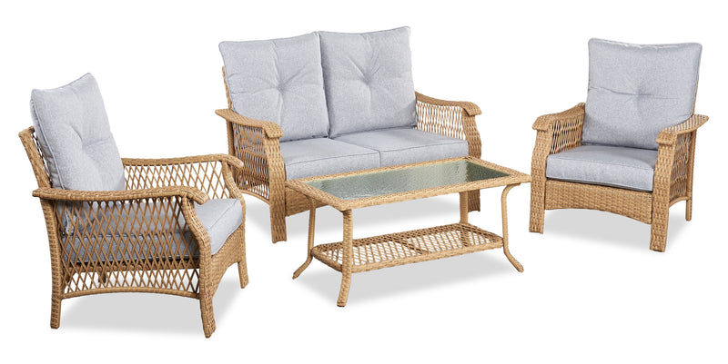 Ensemble Mayan 4 pièces pour la terrasse