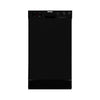 Lave-vaisselle encastré Danby de 18 po - noir - DDW18D1EB