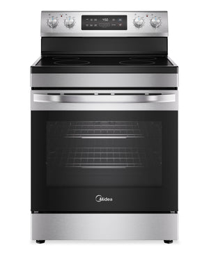 Cuisinière électrique Midea de 30 po et à capacité de 6,3 pi3 - MER30B14ASTC 