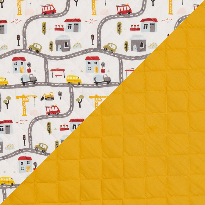 Literie Milo 3 pièces pour lit de bébé - jaune