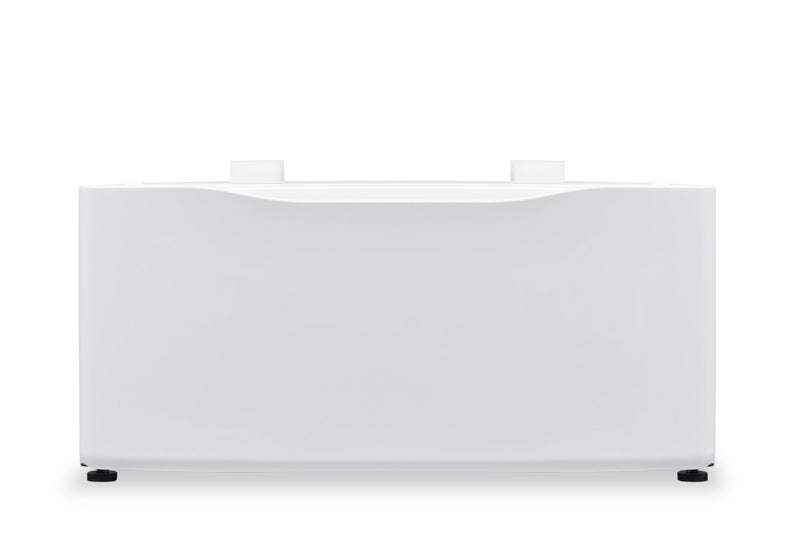 Piédestal Midea pour la buanderie avec tiroir de rangement - blanc - MLP1WW