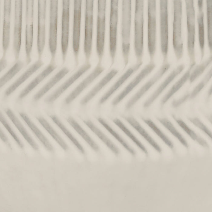 Lampe de table de 33 po en céramique crème