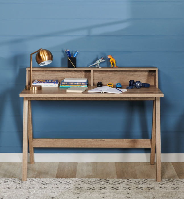 Lampe de travail et de bureau de 19 po en métal doré