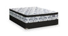 Ensemble matelas semi-ferme à plateau-coussin Monaco de Springwall pour lit double