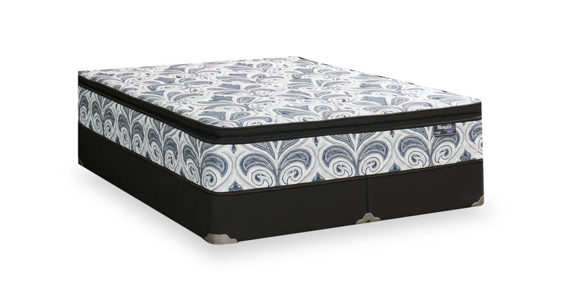 Ensemble matelas semi-ferme à plateau-coussin Monaco de Springwall pour très grand lit