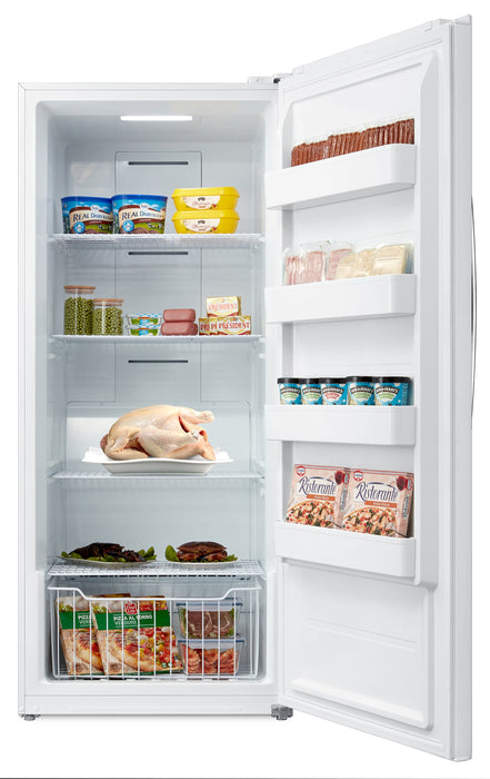 Appareil vertical convertible de réfrigérateur à congélateur Midea de 13.8 pi³ - MU138SWAR1RC1