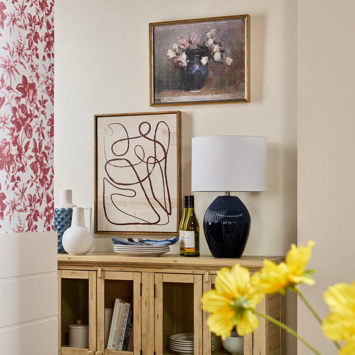 Toile décorative encadrée « Irregularity » - 18 po x 24 po