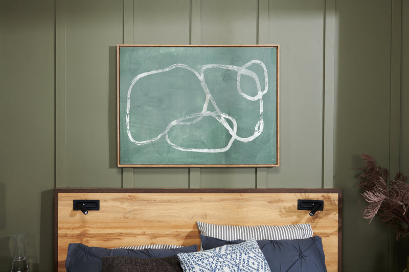 Toile décorative encadrée « Growth I » - 30 po x 40 po