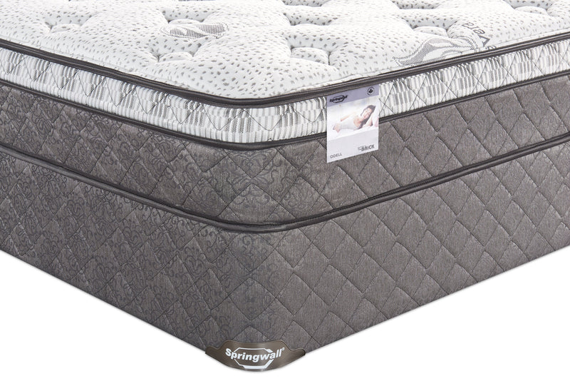 Ensemble matelas à Euro-plateau à profil bas Odell de Springwall pour lit simple