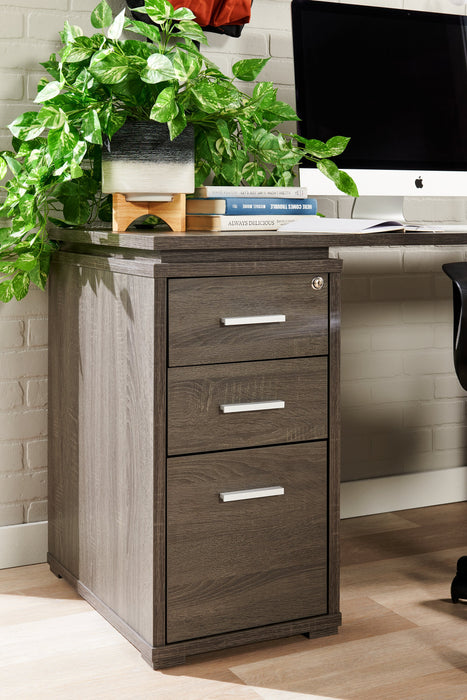 Bureau en coin pliable Oliver de 60 po avec rangement et ports USB - gris