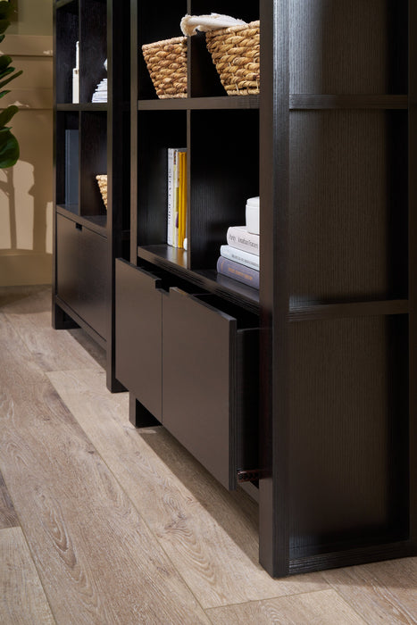 Bibliothèque Oscar Owen de 36 po avec tiroir et 6 tablettes - espresso