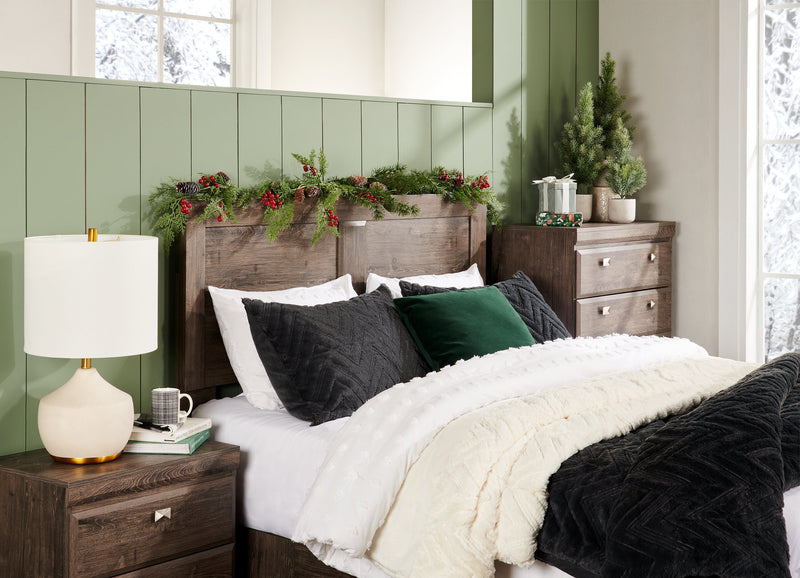 Ensemble d'édredon Tilda 3 pièces pour lit double et grand lit - blanc