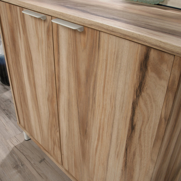 Trousse pour porte de bibliothèque Portage Park de 14,17 po de qualité commerciale - brun clair