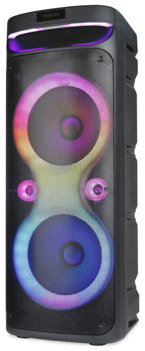 Haut-parleur rechargeable portatif Proscan avec véritable connectivité sans fil (TWS) et Bluetooth (PSP1666)