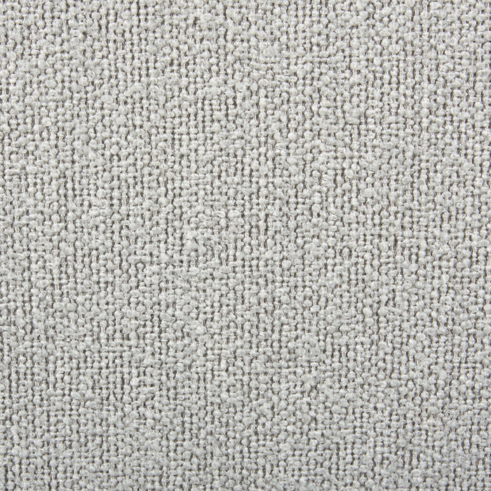 Lit plateforme rembourré Rain de Kort & Co. en tissu gris clair capitonné - format grand lit