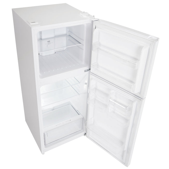Réfrigérateur format appartement Danby de 10,1 pi³ et de 23,63 po à congélateur supérieur - blanc - DFF101B2WDB
