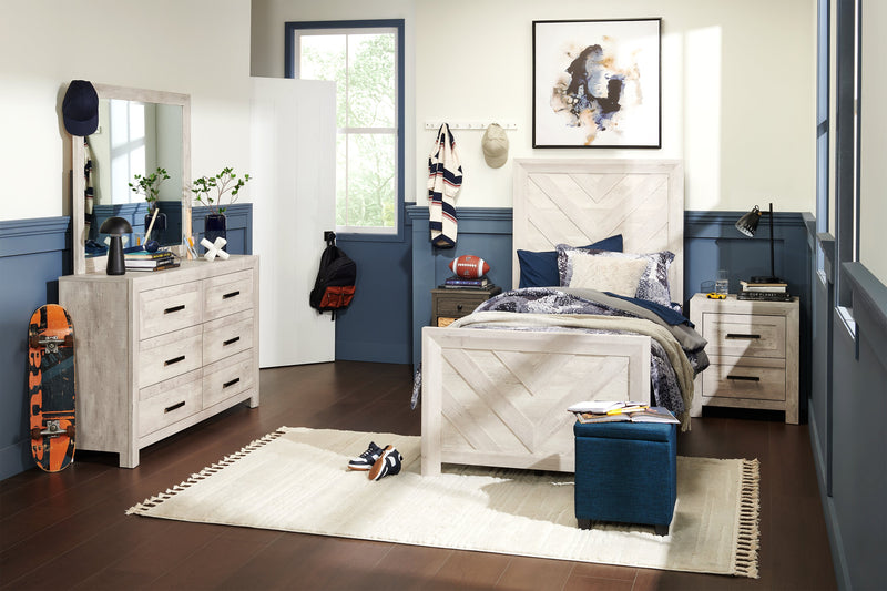 Carpette Riley crème abstraite - 5 pi 3 po x 7 pi 7 po