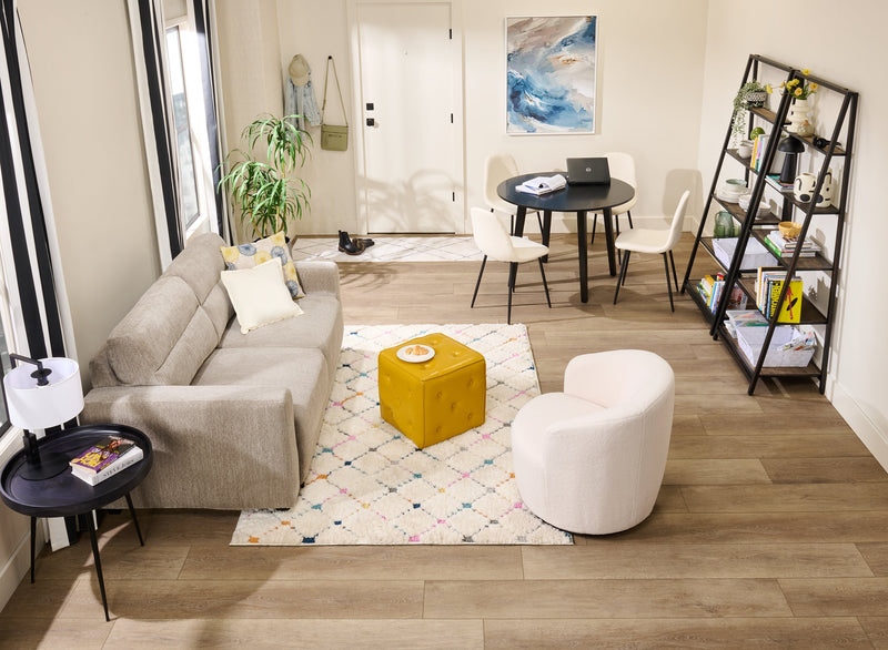 Sofa-lit électrique Hush 72 po - gris foncé