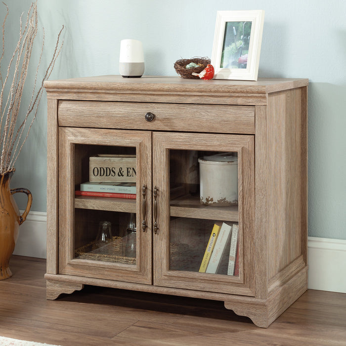 Armoire de rangement Rollingwood de 31,5 po de qualité commerciale avec tiroir - chêne brossé